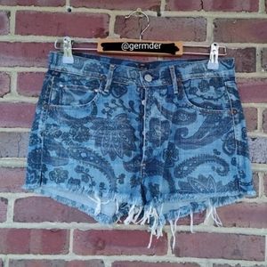 COH High Waist Jean Short